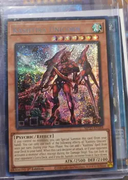 Kashtira Unicorn MP23-EN164 Prismatic Secret Rare 1 Edition NM Yugioh - Image 1