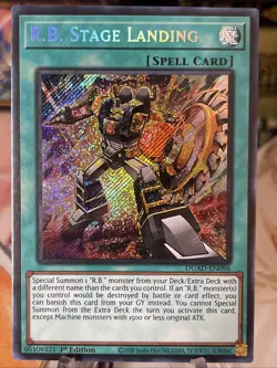 Yugioh Duelist's Advance - R.B. Stage Landing - Secret Rare - DUAD-EN096 - Image 1
