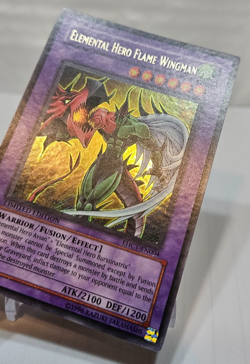 Elemental Hero Flame Wingman EHC1-EN004 Secret Rare Limited Edition Yugioh 7163 - Image 3