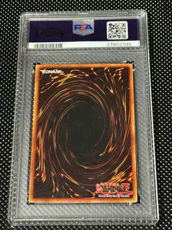 Yugioh PSA 10 2002 Dark Magician LOB-005 Ultra Rare 1st Edition WAVY *2195 - Image 2