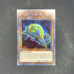 Yugioh! D/D Swirl Slime - Platinum Secret Rare - RA04-EN258 1st Edition NM - Image 1