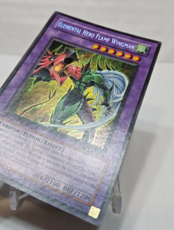 Elemental Hero Flame Wingman EHC1-EN004 Secret Rare Limited Edition Yugioh 7162 - Image 2