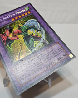 Elemental Hero Flame Wingman EHC1-EN004 Secret Rare Limited Edition Yugioh 7162 - Image 5