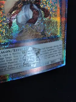 YuGiOh! Fallen of Albaz RA04-EN034 (Alt Art) Quarter Century Secret Rare - NM - Image 2