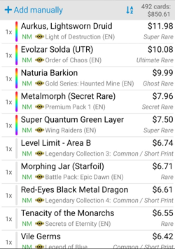 YuGiOh Binder Collection - HOLO, SECRET, ULTIMATE RARE - 490 Cards, $850 VALUE! - Image 2