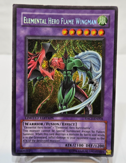 Elemental Hero Flame Wingman EHC1-EN004 Secret Rare Limited Edition Yugioh 7161 - Image 1