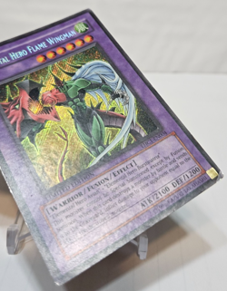 Elemental Hero Flame Wingman EHC1-EN004 Secret Rare Limited Edition Yugioh 7161 - Image 5