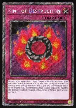 Yugioh! Ring of Destruction (Platinum Secret Rare) RA04-EN119 - Image 1