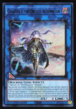 Yugioh! Galatea-i, the Orcust Automaton BLMM-EN052 Ultra Rare 1st Ed - Image 1