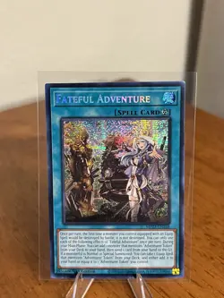 MP23-EN268 Fateful Adventure Prismatic Secret Rare 1st Ed YuGiOh - Image 1