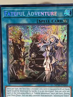 MP23-EN268 Fateful Adventure Prismatic Secret Rare 1st Ed YuGiOh - Image 2