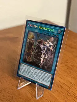 MP23-EN268 Fateful Adventure Prismatic Secret Rare 1st Ed YuGiOh - Image 4