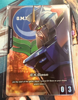 Gundam TCG Strike Gundam EX Base Card EXBP-002 ENGLISH - Image 1