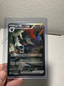 Pokemon TCG N's Zoroark EX Holo Card 185/159 Sv09: Journey Together - Image 3