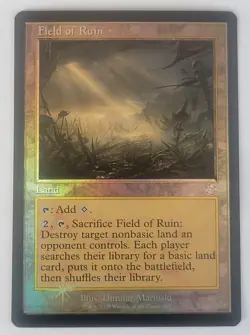 Field of Ruin (Foil) - NM/M - Time Spiral Remastered: Timeshifted - 407 - MTG - Image 1