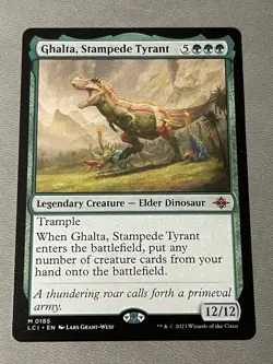 [1x] Ghalta, Stampede Tyrant Near Mint, English The Lost Caverns of Ixalan MTG M - Image 1