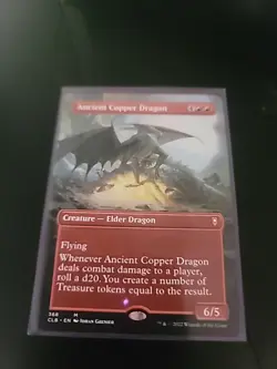 ancient copper dragon mtg borderless NM/LP - Image 1