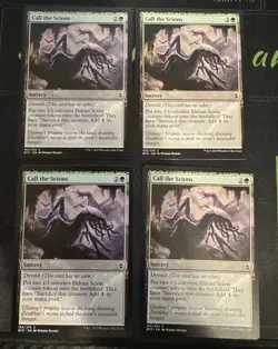 Call the Scions X4 Battle for Zendikar Magic the Gathering mtg - Image 1