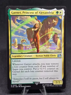 MTG Garnet, Princess of Alexandria 0222 Final Fantasy Uncommon NM - Image 1