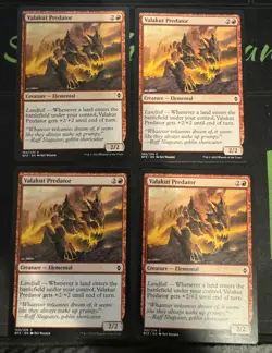 Valakut Predator X4 Battle for Zendikar Magic the Gathering mtg - Image 1