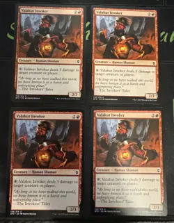 Valakut Invoker X4 Battle for Zendikar Magic the Gathering mtg - Image 1