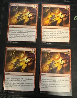 Sure Strike X4 Battle for Zendikar Magic the Gathering mtg - Image 1
