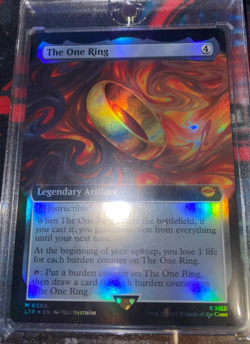 The One Ring Extended Art Universes Beyond: the Lord of the Rings NM MTG Foil - Image 2