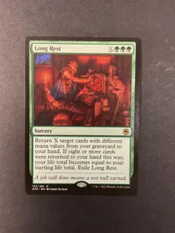 Long Rest- Adventures in the Forgotten Realm - Magic the Gathering -MTG - Image 1