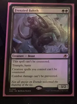 Frenzied Baloth - MtG Edge of Eternities - NM #183 Non-Foil - Image 1