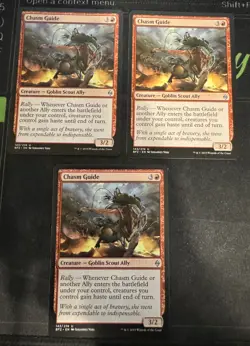Chasm Guide X3 Battle for Zendikar Magic the Gathering mtg - Image 1