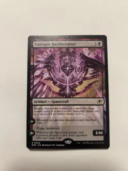 Entropic Battlecruiser (Alt Art) - Edge Of Eternities - MTG - Image 1