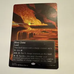 Blast Zone GALAXY FOIL Borderless 137 EOS Stellar Sights MTG Rare Unplayed Mint - Image 1