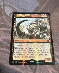Noxious Gearhulk Foil MTG Kaladesh Inventions Masterpiece MPS 003/054 - Image 1