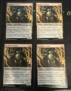 Kozilek's Sentinel X4 Battle for Zendikar Magic the Gathering mtg - Image 1