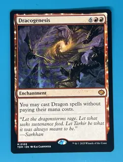 Mtg Tarkir: Dragonstorm Dracogenesis Regular - Image 1