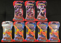 Pokemon TCG Destined Rivals Blister Pack - Lot of 8 - Sealed - IN HAND - Image 1