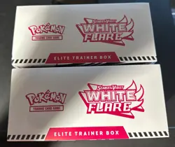X2 Pokemon Scarlet & Violet White Flare Elite Trainer Box-Ships 7/30/25 - Image 2