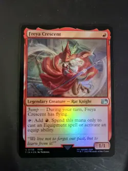 Freya Crescent #138 MTG Final Fantasy Foil NM - Image 1