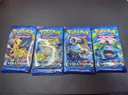 XY Evolutions Booster Pack Art Set - Pokemon TCG - Factory Sealed - Near Mint NM 820650801556 - Image 1