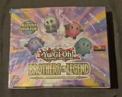 YuGiOh Brothers of Legend | Sealed Booster Box of 24 Packs | 1st Edition | 2021 - Image 1