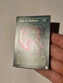 Yugioh Axe of Despair MRL-002 Magic Ruler Ultra Rare MP - Image 3