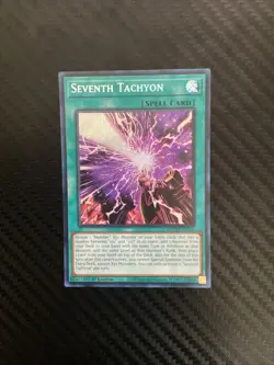 Yugioh Seventh Tachyon MZTM-EN016 Secret Rare 1st Edition NM - Image 1
