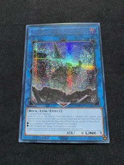 Yugioh! Rock of the Vanquisher - MP24-EN141 - Prismatic Secret Rare 1st Ed MINT - Image 1
