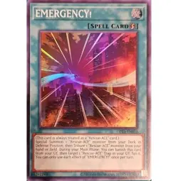 Yugioh - EMERGENCY! (Super Rare) (1st Edition) - OP23-EN010 P - Image 1