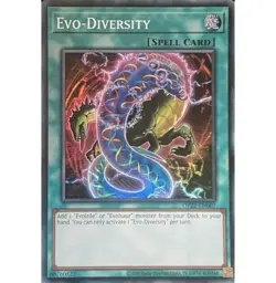 Yugioh - Evo-Diversity (Super Rare) (1st Edition) - OP22-EN007 P - Image 1