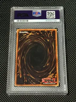 Yugioh PSA 10 Tri-Horned Dragon LOB-000 Secret Rare 1st Edition *4746 - Image 2