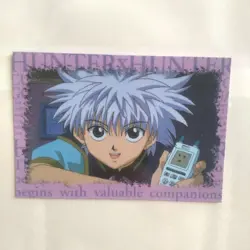 Hunter Novelty Animate Buyer Lottery Card Killua Only 4-Piece Set - Image 3