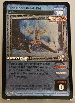 WWE Raw Deal Shawn Michaels 11 Card Lot - Image 2