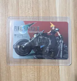Final Fantasy VII 7 CARDASS BANDAI official Trading Card Cloud Strife 35 Japan - Image 1
