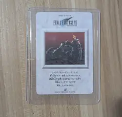 Final Fantasy VII 7 CARDASS BANDAI official Trading Card Cloud Strife 35 Japan - Image 2